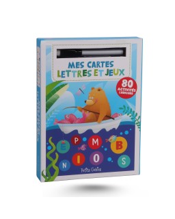 COFFRET MES CARTES LETTRES ET JEUX