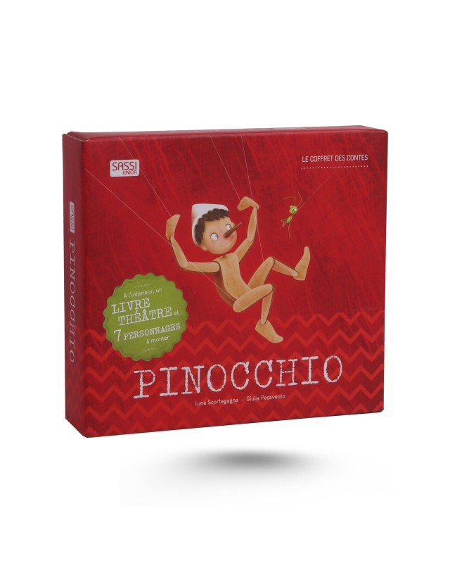 COFFRET DES CONTES PINOCCHIO SASSI