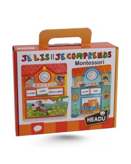 JE LIS ET JE COMPRENDS MONTESSORI 3-6 HEADU