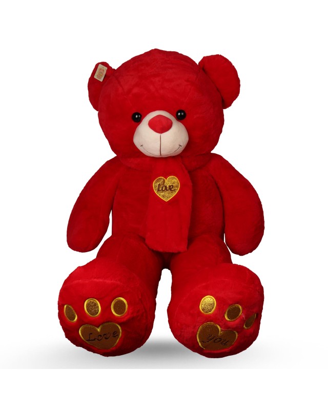 PELLUCHE AVEC CACHECOL 120CM