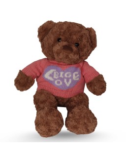 PELLUCHE OURS DOURMAN 48CM marron