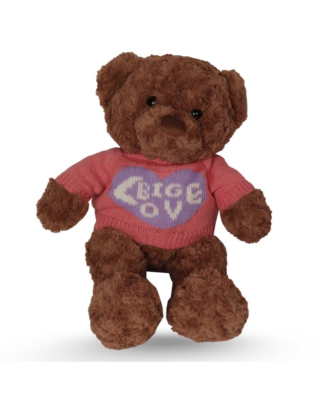 PELLUCHE OURS DOURMAN 48CM marron