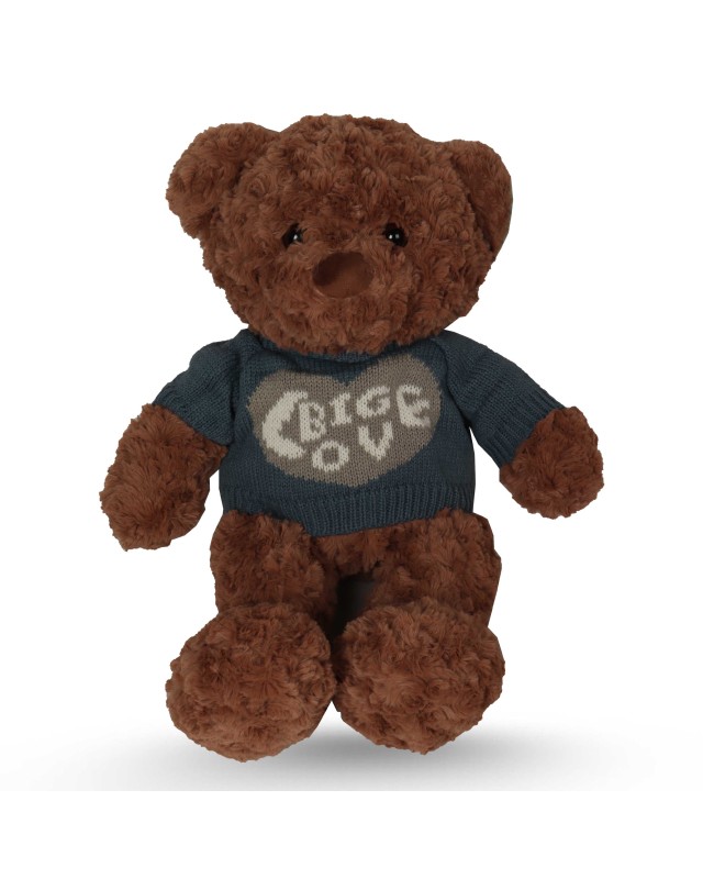 PELLUCHE OURS DOURMAN 48CM marron