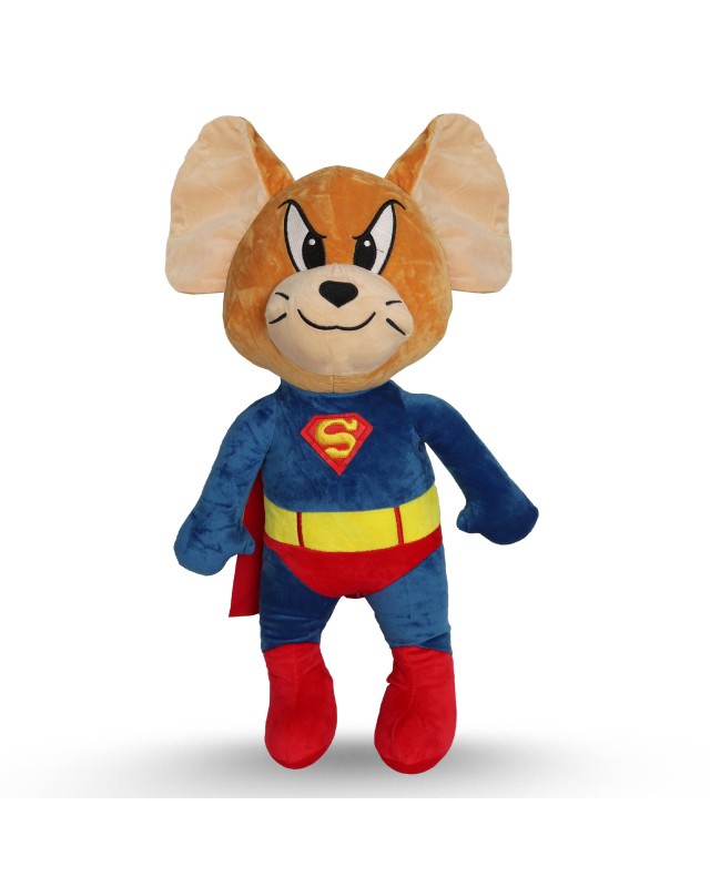 PELLUCHE JERRY SPIDERMAN 2IN1 55CM