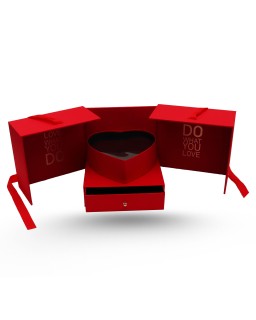 BOX CADEAU CARRE DIVISEE LUX