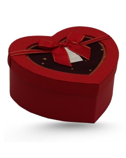 COFFRET CADEAU COEUR AVEC TULE T1