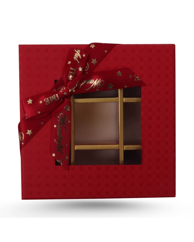 COFFRET CHOCOLAT CARRE 9PCS