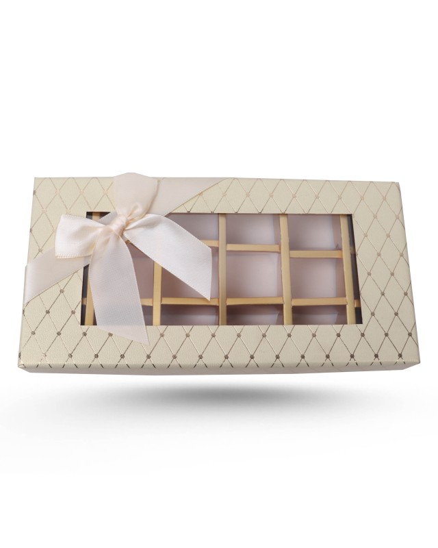 COFFRET CHOCOLAT RECTANGLE 18PCS