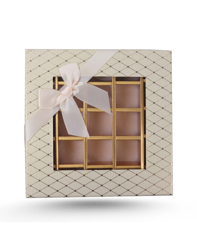 COFFRET CHOCOLAT CARRE 25PCS