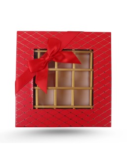 COFFRET CHOCOLAT CARRE 25PCS