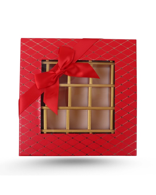 COFFRET CHOCOLAT CARRE 25PCS