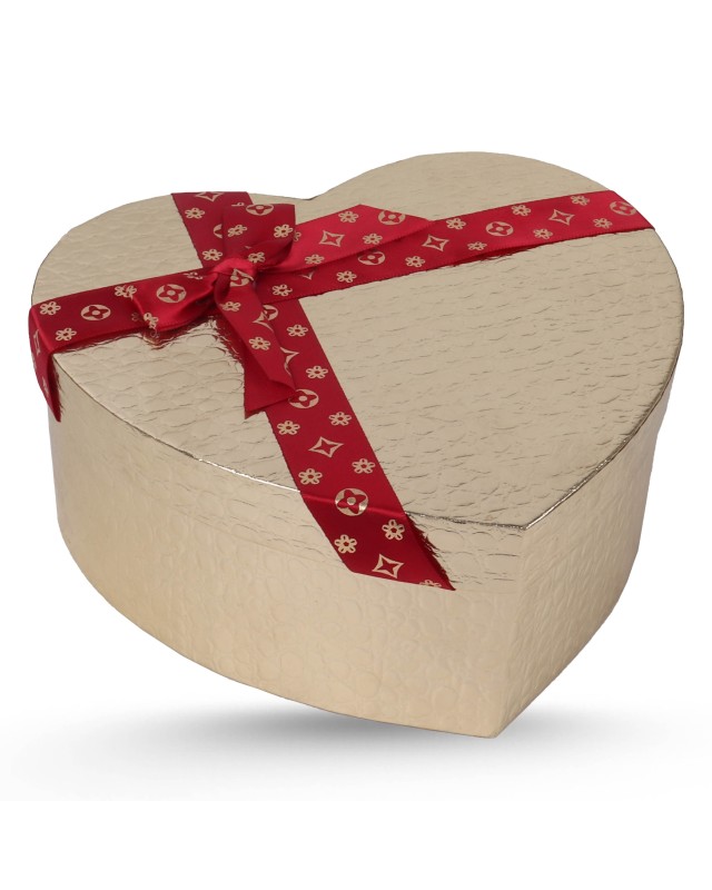 COFFRET CADEAU COEUR CROCO T3