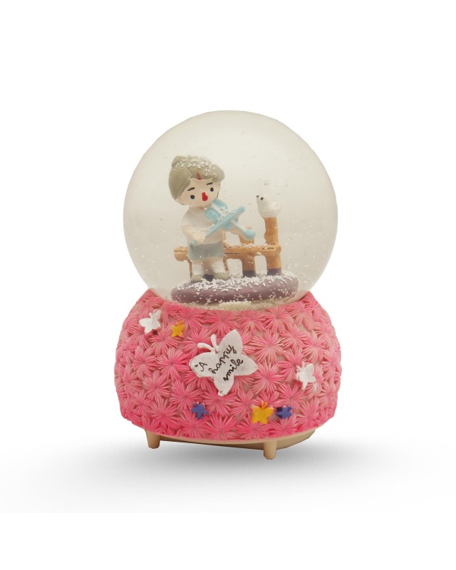 BOULE DE NEIGE GM - A HAPPY SMILE