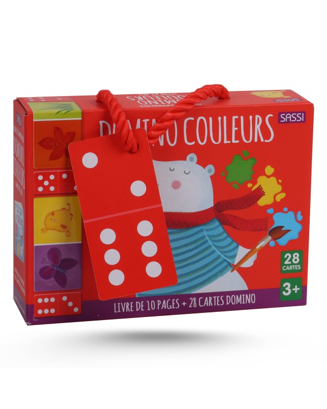 COFFRET DOMINO COULEURS SASSI