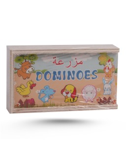 DOMINOS EDUCATIVE BOIS FA1050-2 مزرعة