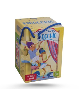 PUZZLE+LIVRE PINOCCOHIO SASSI