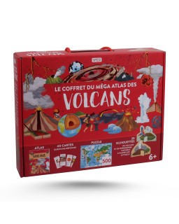 LE COFFRET DU MEGA ATLAS DE VOLCANS SASSI