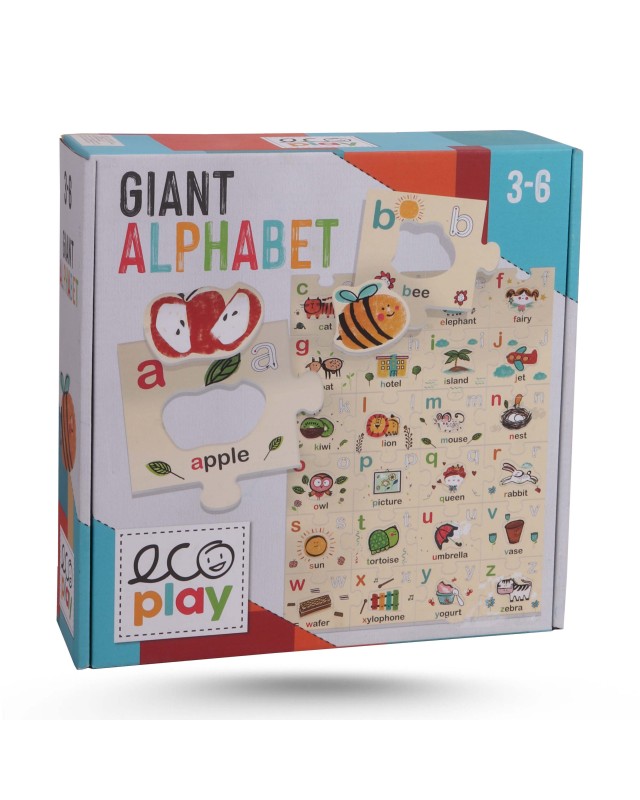 GIANT ALPHABET 3-6 ECO PLAY