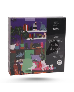 UNE APRES MIDI AU BAR CHATS