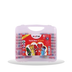 PASTEL A HUILE 18 PLASTIC FATIH