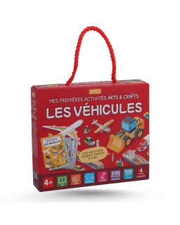 COFFRET AUTOCOLLANT LES VEHICULES SASSI
