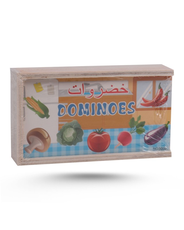 DOMINOS EDUCATIVE BOIS FA1050-2 خضراوات