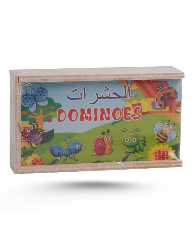 DOMINOS EDUCATIVE BOIS FA1050-2 الحشرات