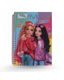 CARNET DE COLORIAGE TOP MODEL