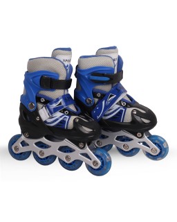Chaussures de patinage bleu