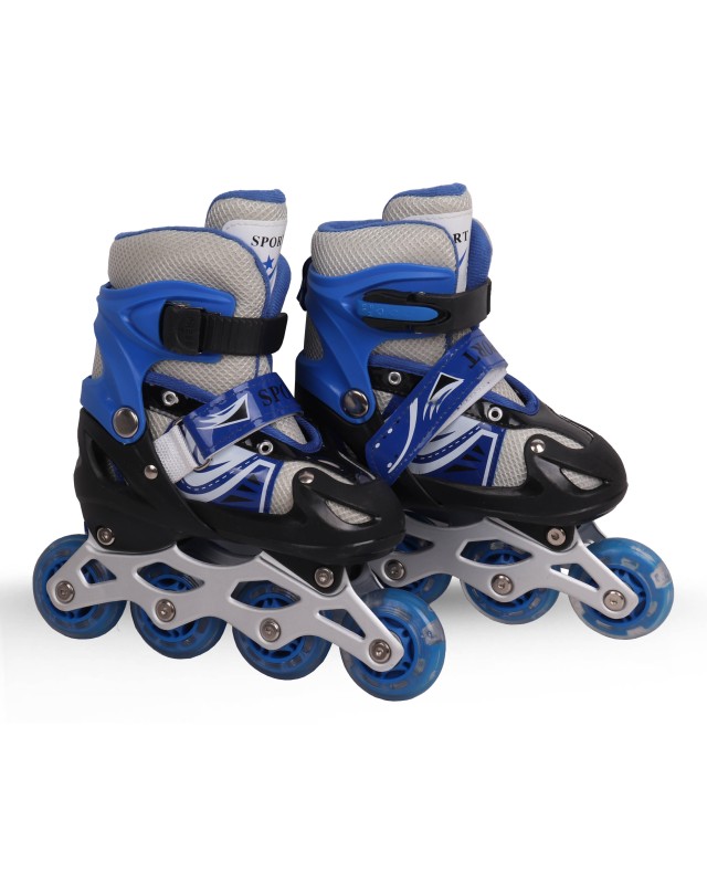 Chaussures de patinage bleu