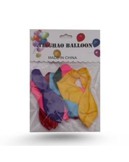 BALLON ASSORTIE 10PCS