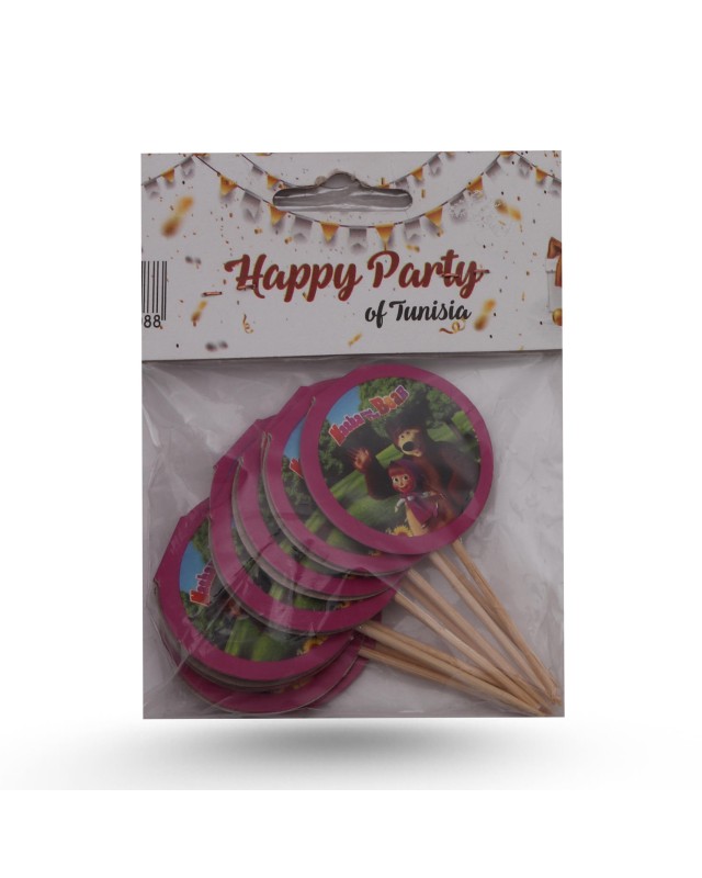 POP CAKE THEME MASHA DOB