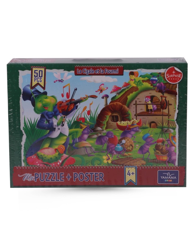 PUZZLE YAMAMA La cigale et la fourmi