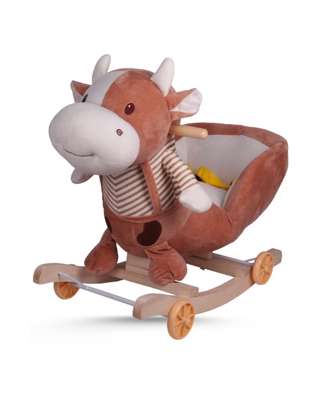 VACHE BASCULANT BOIS + CHAISE