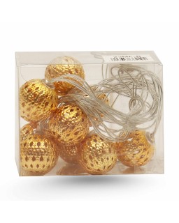 GUIRLANDE LED FANOUS DORE