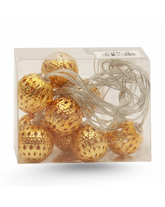 GUIRLANDE LED FANOUS DORE