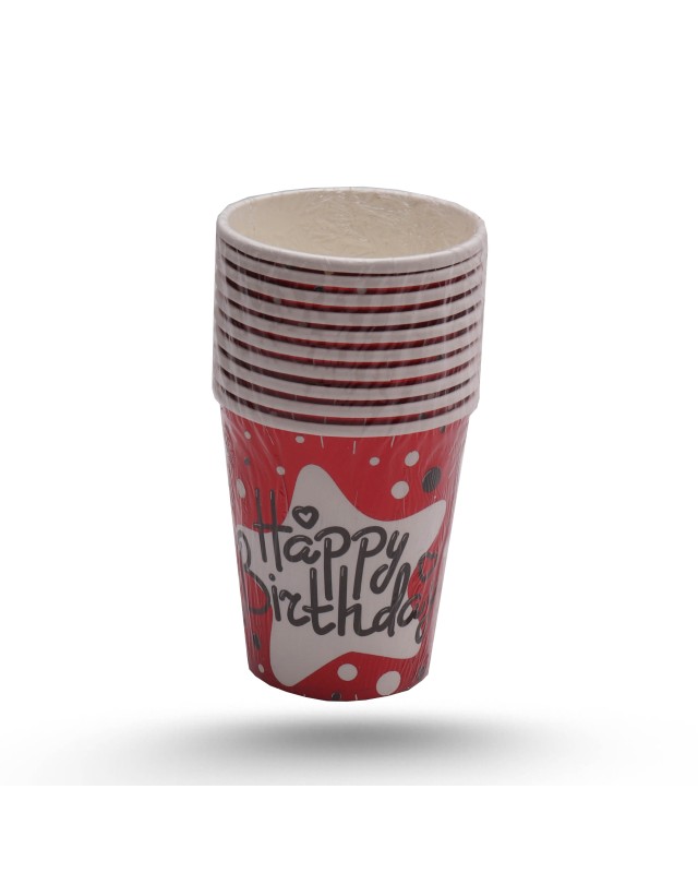 GOBLET ANNIVERSAIRE 10PCS POINT-METALI