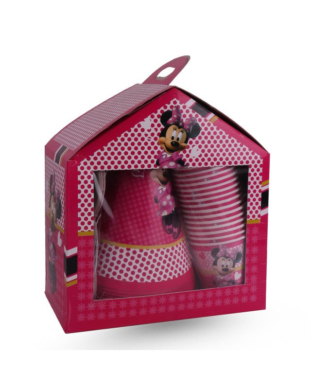 COFFRET ANNIVERSAIRE THEME MINNIE ROSE