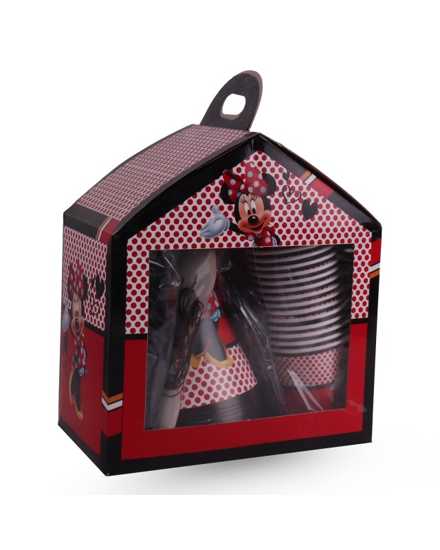COFFRET ANNIVERSAIRE THEME MINNIE ROUGE