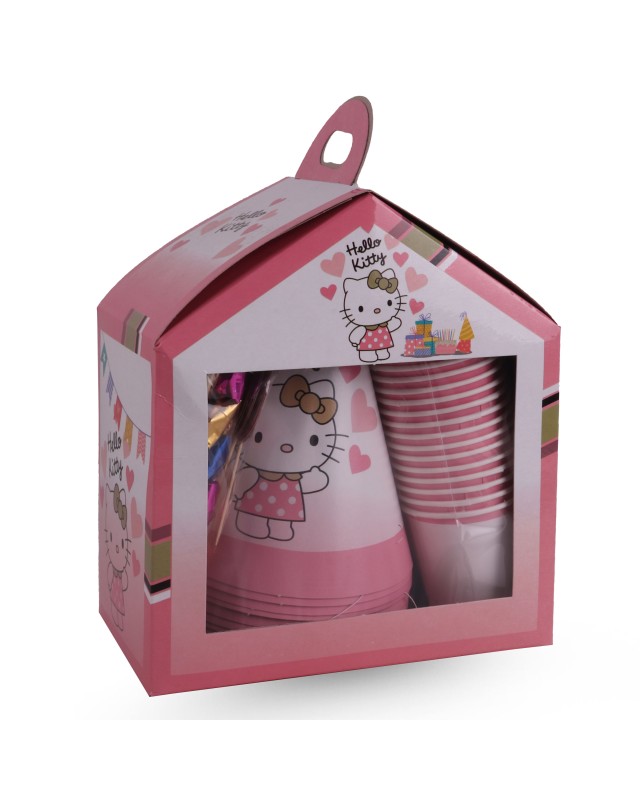 COFFRET ANNIVERSAIRE THEME HELLO KITTY