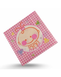 SERVIETTE THEME BABY GIRL