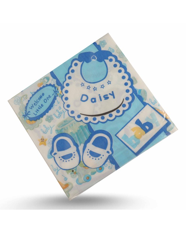 SERVIETTE THEME BABY BOY
