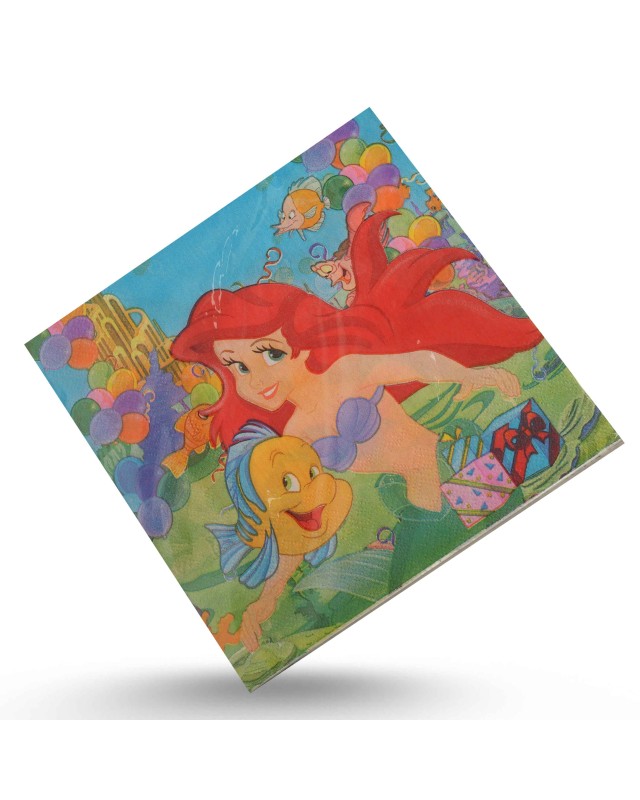 SERVIETTE THEME SIRENE