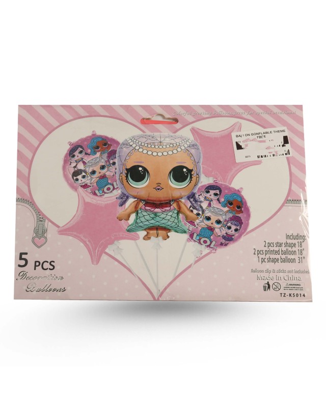 BALLON GONFLABLE THEME LOL 5PCS