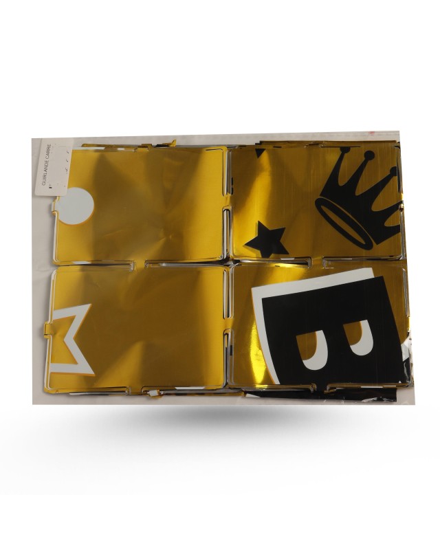 GUIRLANDE CARRE HAPPY BIRTHDAY