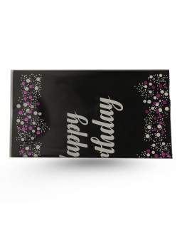 NAPPE ANNIVERSAIRE METALISÉ