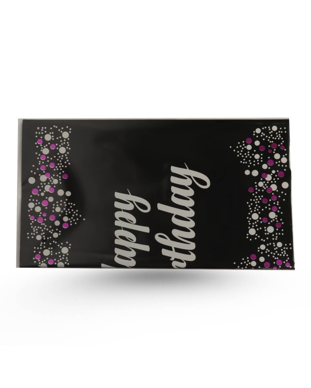 NAPPE ANNIVERSAIRE METALISÉ