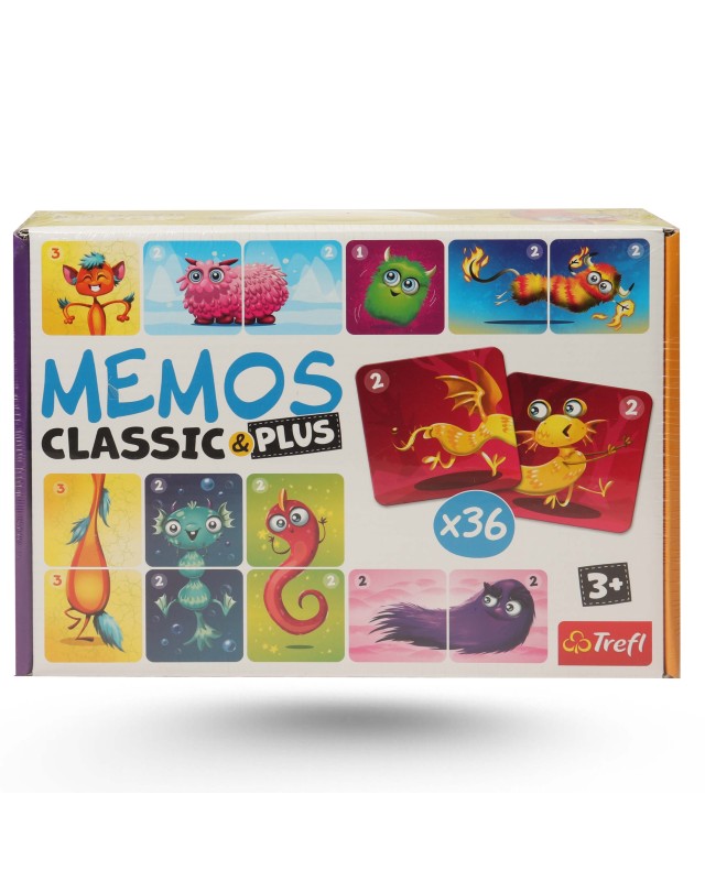 GAME MEMOS CLASSIQUE PLUS TREFL