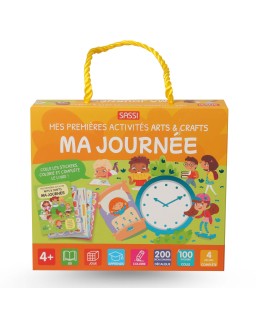 COFFRET AUTOCOLLANT MA JOURNEE SASSI