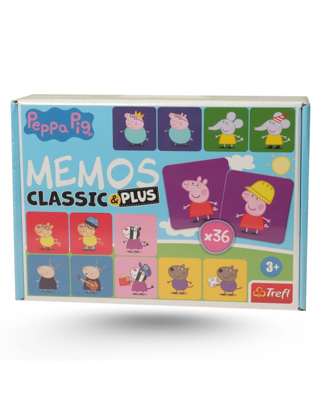 GAME MEMOS CLASSIQUE PLUS TREFL